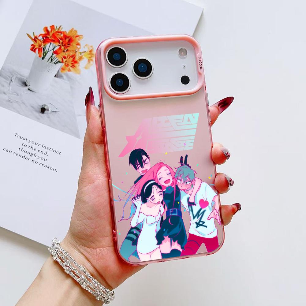 Anime A-ALIEN STAGE Phone Case For iPhone 17 16 15 14 13 12 11 Pro Max Air Matte Laser Aurora Shockproof Funda