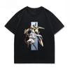 The Ruined Fleurin Anime Shortsleeved Tshirt a 2D Fighter Cartoonstyle Cotton Top for Both Menwomen Trendy and Versatile