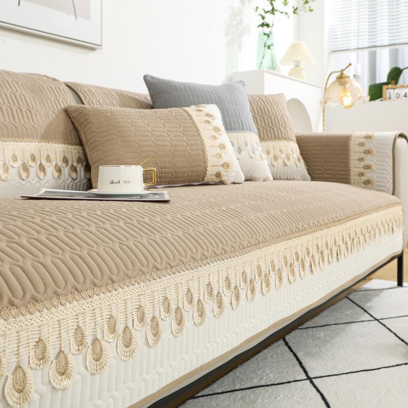 Polštář na pohovku Univerzální Čtyři roční období Protiskluzový Jednoduchý Moderní Polštář Látka Módní Potah na pohovku Univerzální Kryt All-inclusive