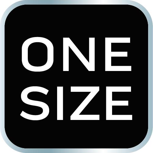 Multifunktionale Sturmhaube, schwarz, Einheitsgröße