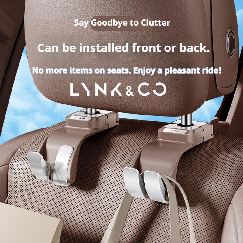 Car Interior Hanging Storage Hook Clips Organizer For LYNK&CO LYNK CO 01 03 05 06 09 2024 2025 2026 Auto Interior Accessories