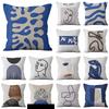 45x45cm Nordische Abstrakte Serie Bedruckte Muster Kissenhülle für Zuhause Büro Schlafzimmer Sofa Auto Dekoration Wurfkissen