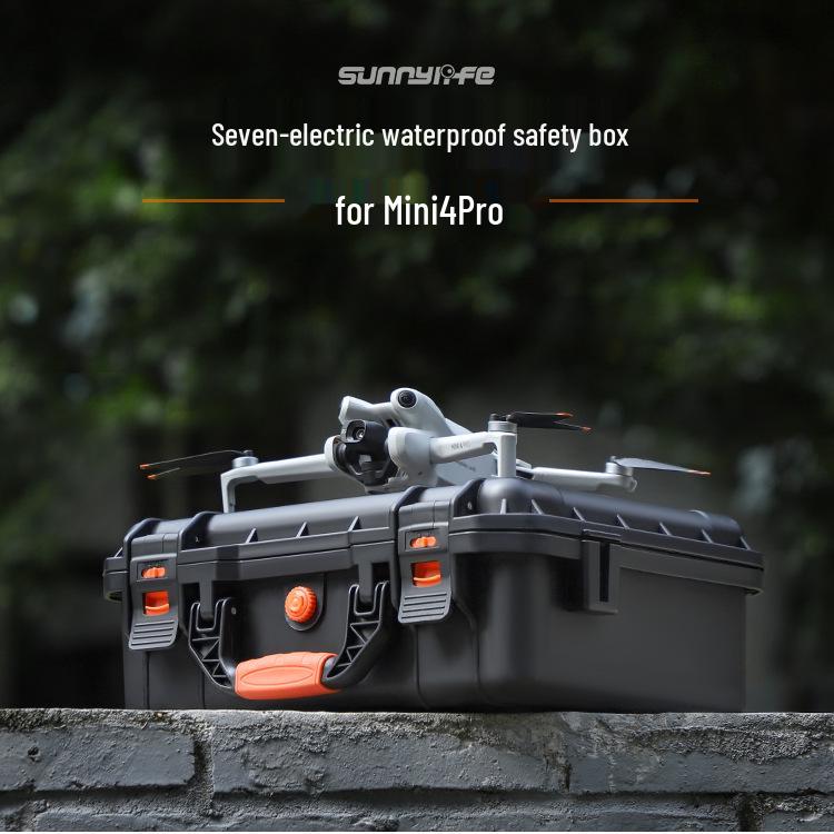 Sunnylife Mini 4 Pro Waterproof Outdoor Storage Bag with Drop-Proof Protection