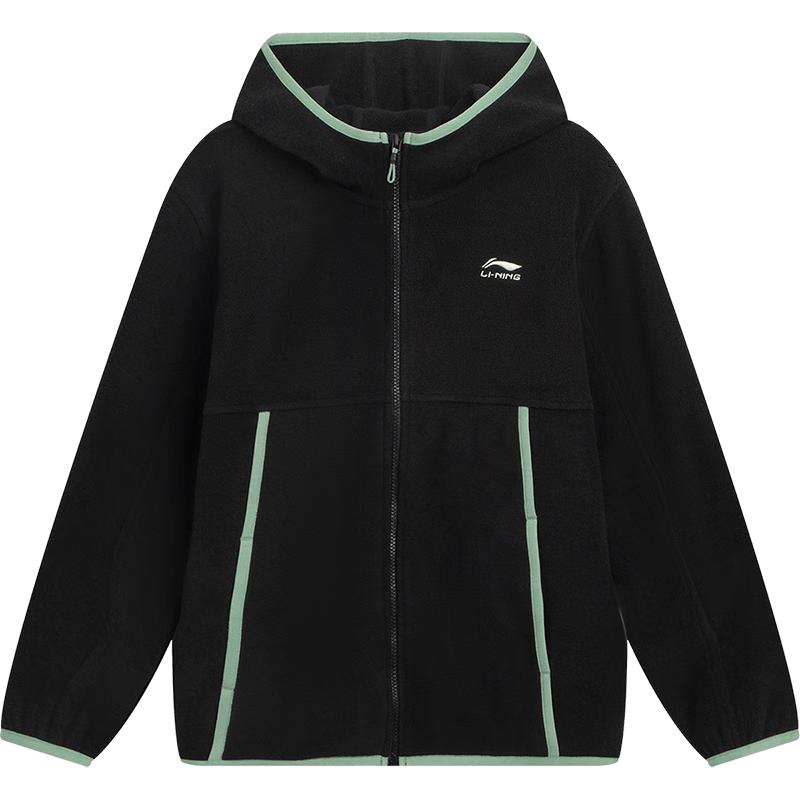 Li-Ning Kids Hooded Fleece Lined Sweatshirt 120