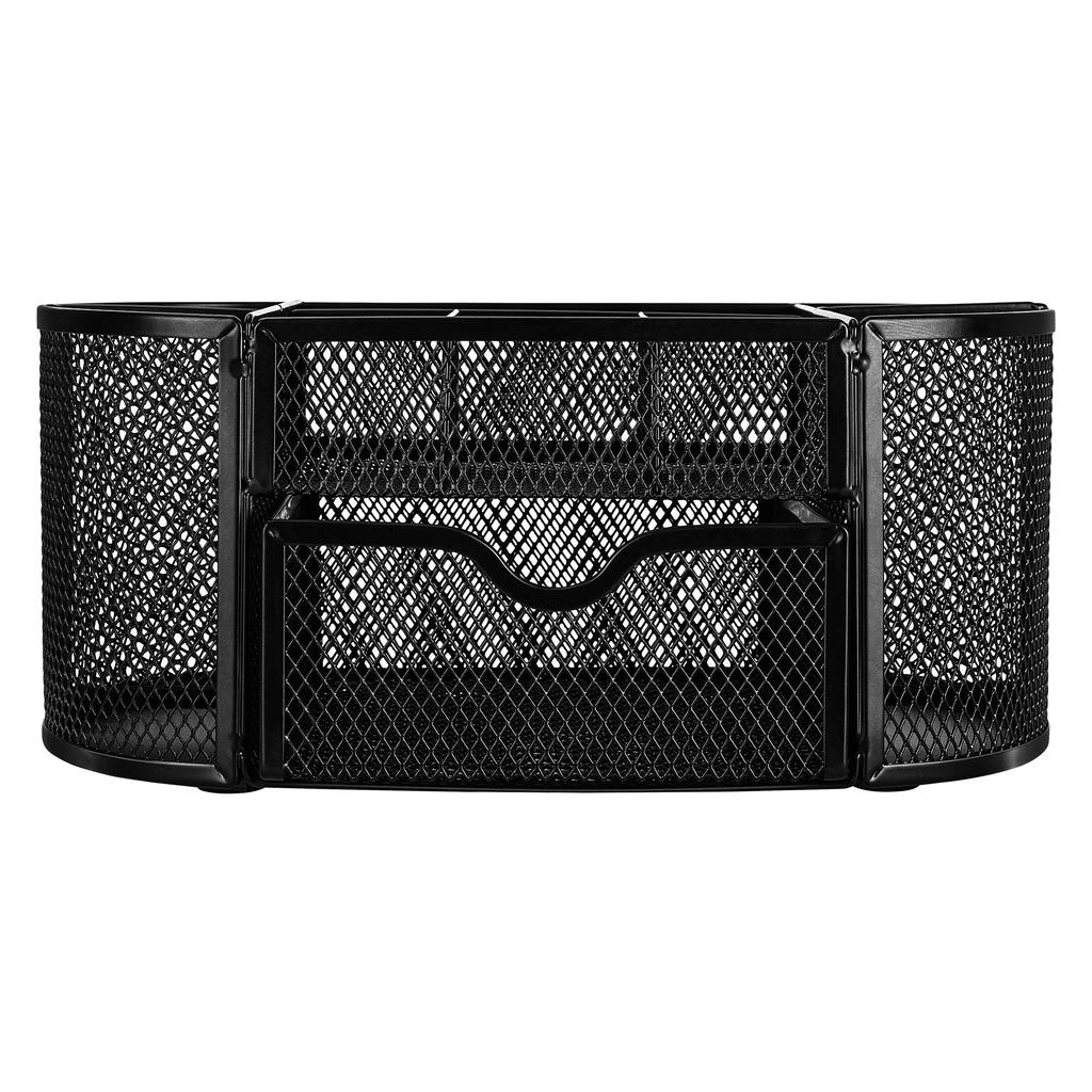 AmazonBasics Accessory Storage Desk Mesh Office Organizer 23.5 X 11.5 X 10cm Black