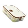 Stackable Dumpling Storage Box With Date Timer for Freezer Use Clear Food Container Set for Kitchen Organization