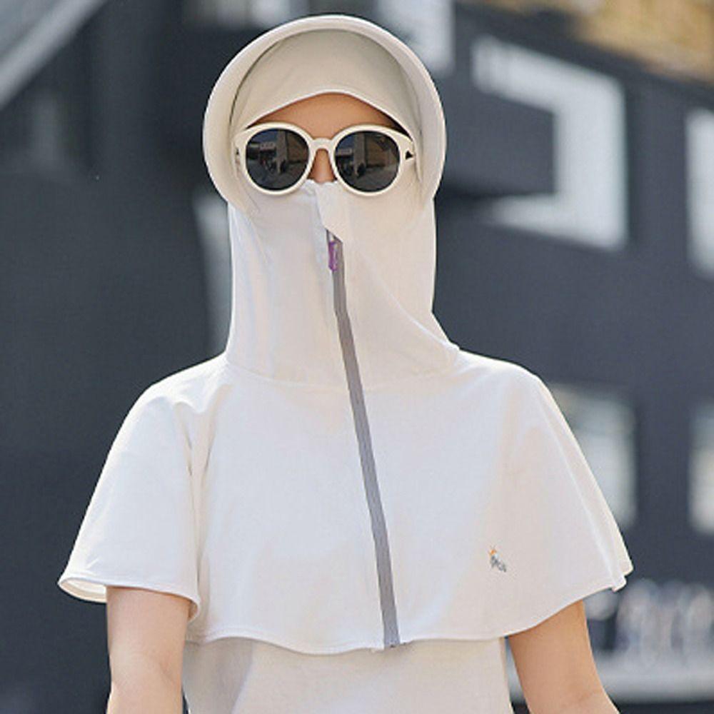 Cap Face Mask Hat Climbing Hiking Protection Face Cap Ice Silk Neck Flap Cap Cycling Sun Hat