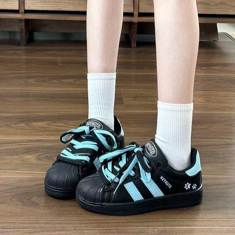 New Retro Girl Heart Girl Autumn Sports Shoes Schoolgirl Party Casual Board Shoes