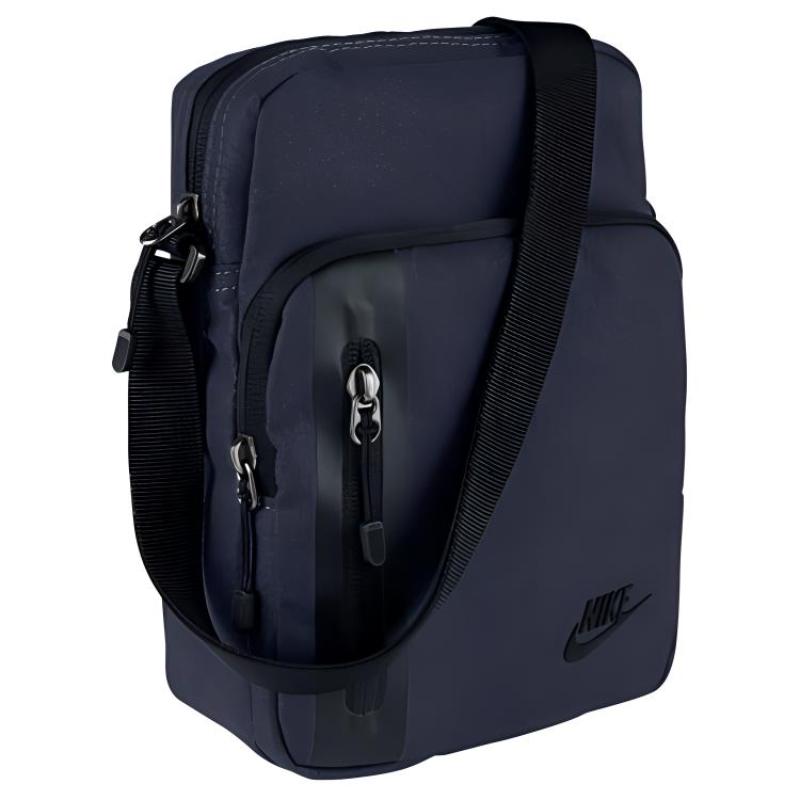 Nike Polyester Shoulder Bag, Crossbody Bag Regular Unisex Marine Blue Casual BA5268-451