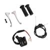 Throttle Cable Handle Grip Start Kill Switch Brake Lever Kit for PW50 PY50 Dirt Bike