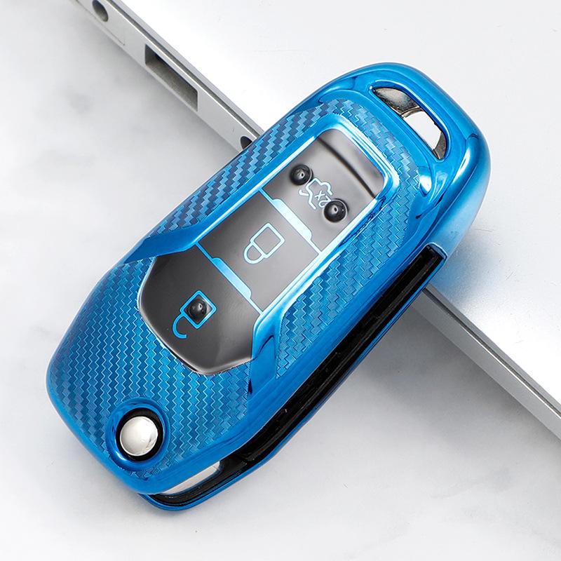 Carbon Fiber Key Shell for Ford: Ranger, Mondeo, F150
