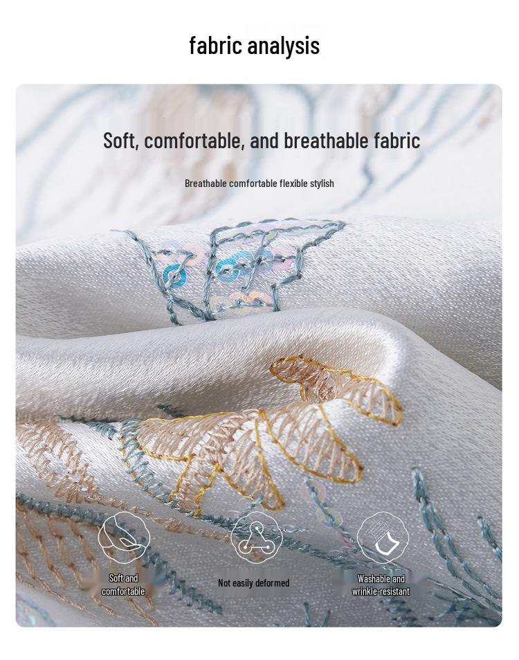 2025 Spring Embroidered Reversible Jacket Vest - New Chinese National Style, High-End Outerwear (WW2507)