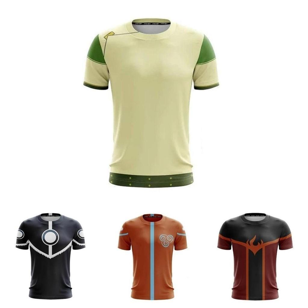 Avatar The Last Airbender Tshirt For Women And Men With Stunning 3d Print And Breathable Soft Material