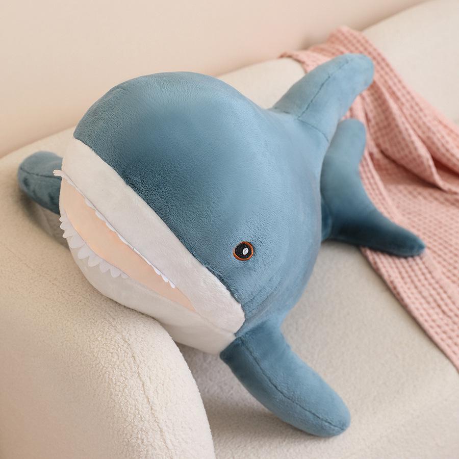 Large Shark Hug Plush Pillow - Children's Gift or Boyfriend Surprise