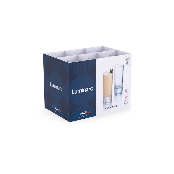 Verre À Liqueur Luminarc Islande Verre 60 Ml (24 Unités)