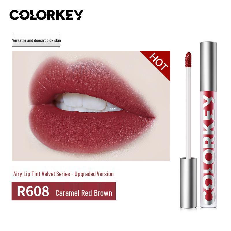 Colorkey Lip Gloss - Women's Matte Nude Series & Mirror Water Light Lipstick