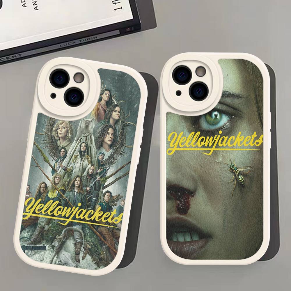 TV Horror Yellowjackets Phone Case For IPhone 16 15 14 13 12 11 Pro Max Plus 16E Soft Leather Cover