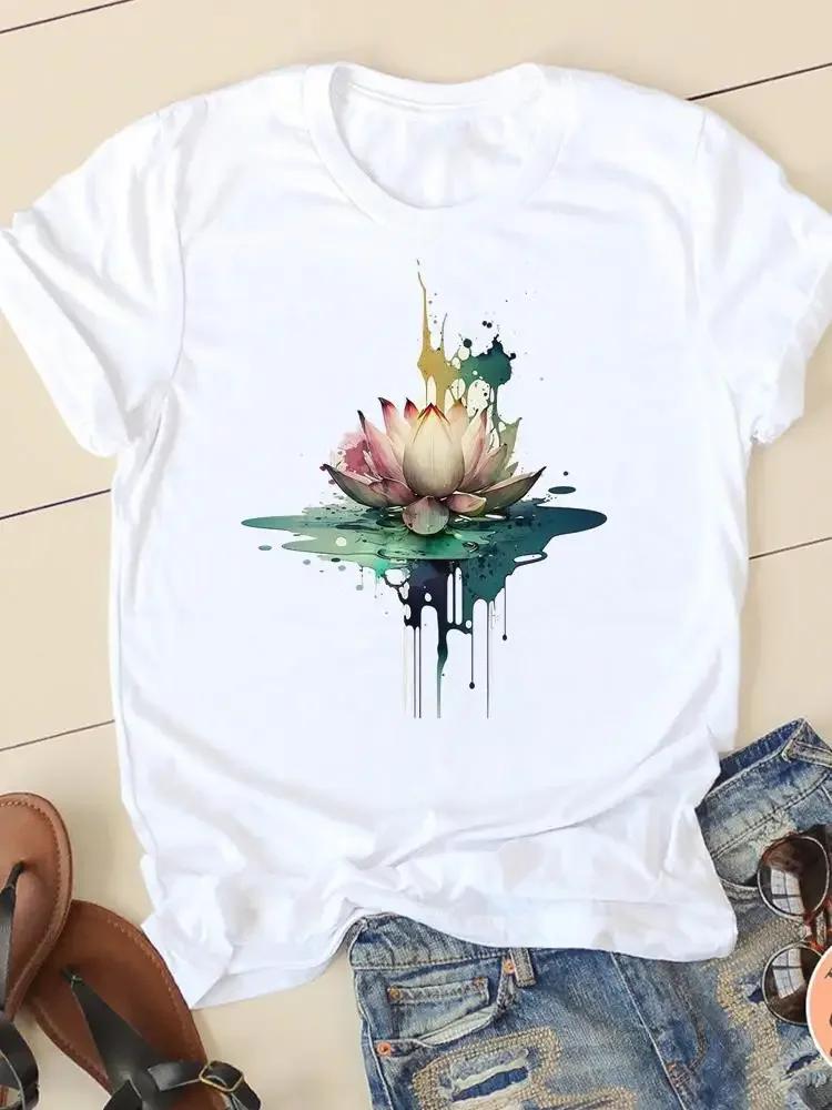 Casual Women Clothes Lady Graphic Tshirt Dragonfly Sweet Trend Cute Fashion Print FeUnisex Shirt Short Sleeve Harajuku streetwear