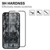 For iPhone 16e AGC Glass Screen Protector Full Glue Black Edge Screen Film