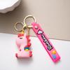 Cartoon Unicorn Keychain Pendant, Year Of The Horse New Year Collection, Bag Hanging Decoration, Car Keychain