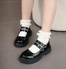 Nuevos Zapatos de Cuero para Niñas - Zapatos de Baile Negros para Niños - Mocasines de Princesa