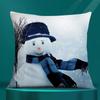 Square Pillowcase, Christmas Gift, Santa Car Supplies, Office Supplies, Living Room Sofa Cushion Cover,  Home Decoration.
