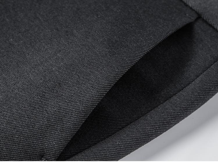 Far infrared heating up: New autumn and winter business casual straight leg solid color men's casual pants for men