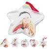 with Hanging String Home Decor Crafts Creative Shape Transparent Ball Photo Frame Christmas Tree Ornaments New Year Gifts