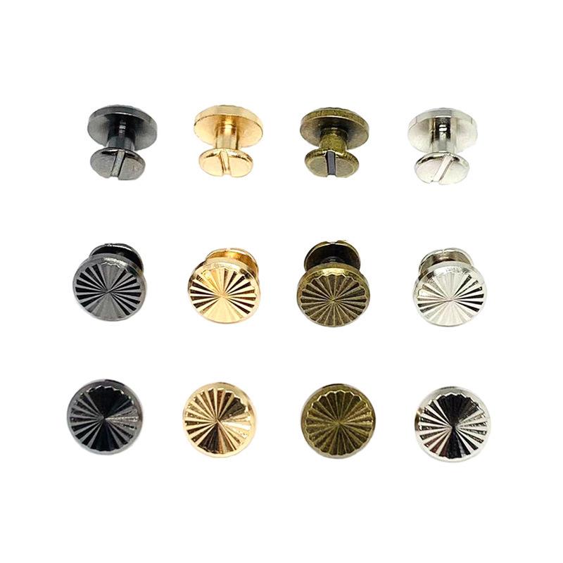 2sets Stud Rivets Photo Album Leather Craft Studs Belt Wallet Fasteners