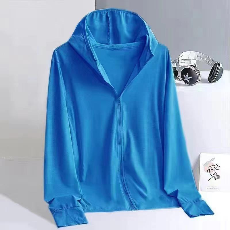 Herren Modische Eisseide Mesh UPF50 Sonnenschutzjacke - Atmungsaktiver, Dünner Sonnenmantel