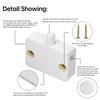 Automatic Reset Switch Closet Cabinet Light Switch Household Cabinet Door Control Switch Wardrobe Light Switch For Smart Home