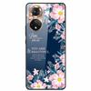 For Honor 50 Case Cartoon Tempered Glass Back Cover Hard Case For Huawei Honor 50 Pro Phone Cases NTH-AN00 NTH-NX9 Fundas Coque