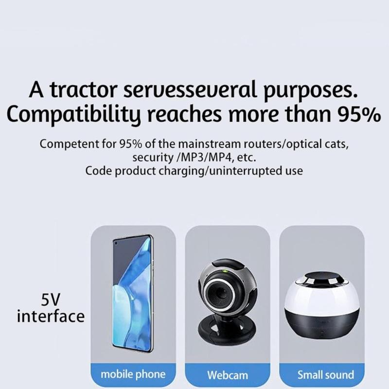 Multifunctional UPS Power Backup 10000mAh/12000mA Intelligent Home Backup Battery with Safety Protections Feature