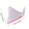 3pcs Reusable Mesh Laundry Bags, Zippered, for Scented Beads, Delicates, Small Items, Machine Wash