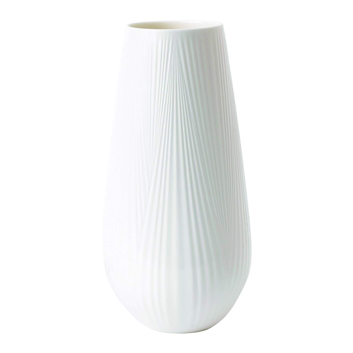 

[Officially Imported] Wedgwood White Folia Flower Vase, 30cm, Wedding Gift, Product Number: 40032147
