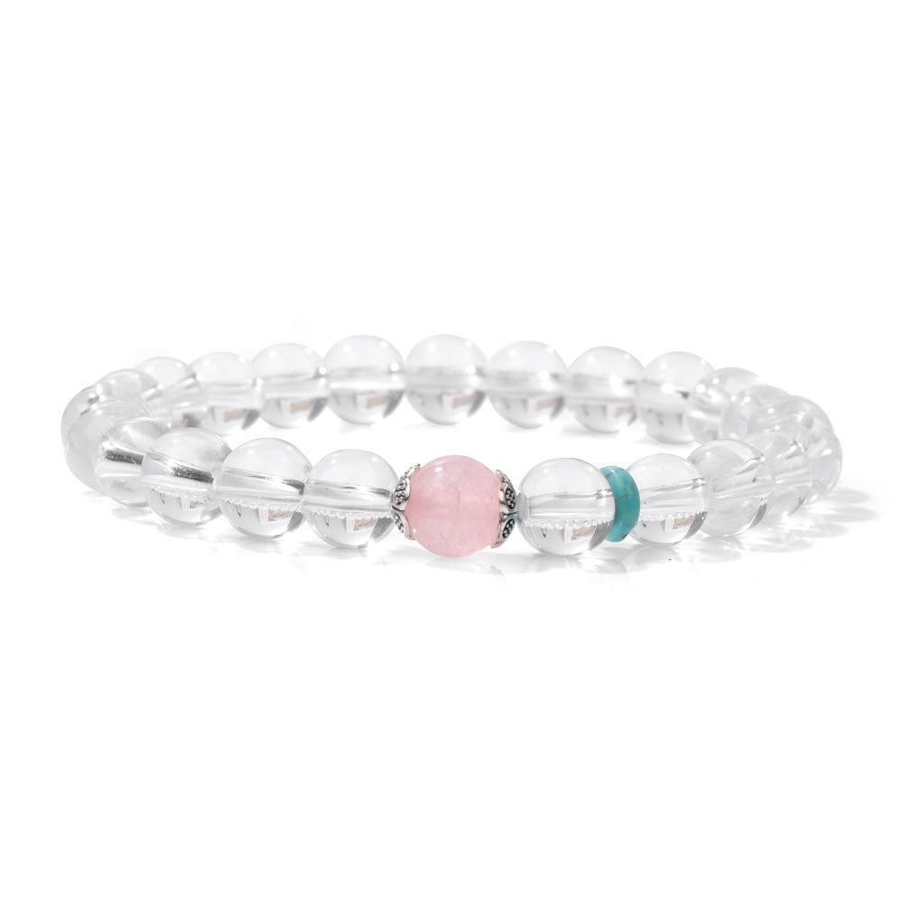

JYL TS Bracelet Women s Raw Stone Braided Design Natural Enhances Calm And Authenticity H0095-19cm ua синього кольору