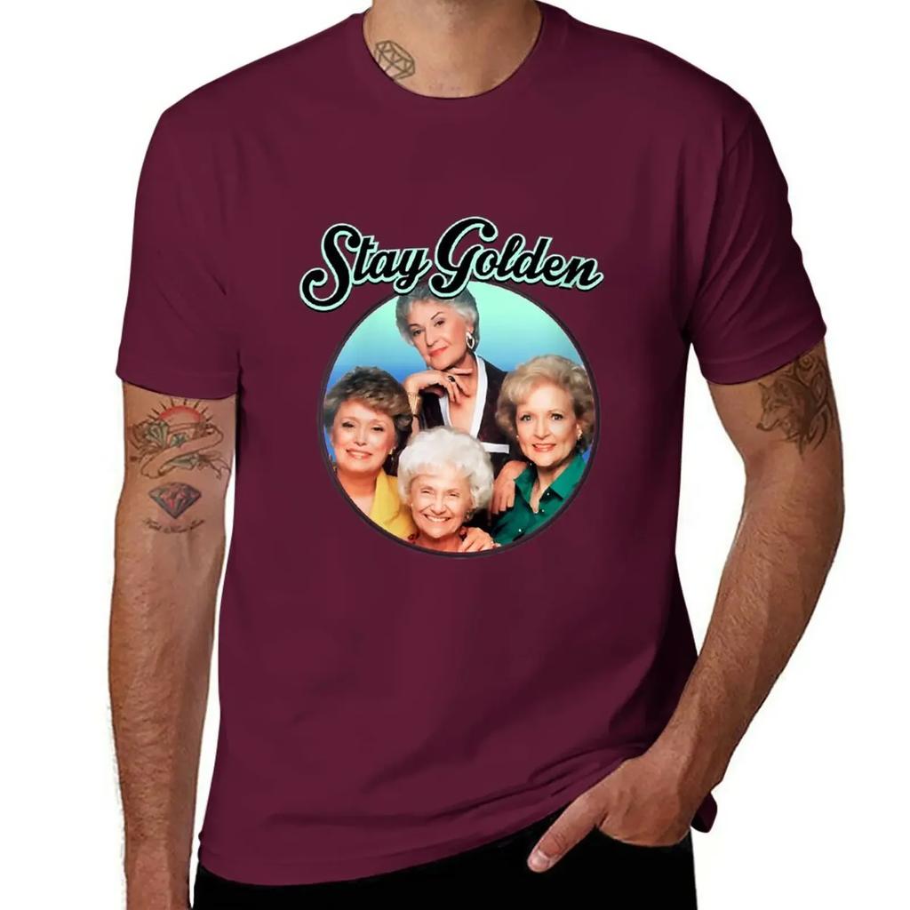 Vier reife Frauen TV-Show 80er 90er Fans Geschenke T-Shirt tees süße Oberteile Herren lang T-Shirts