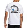 adidas Originals All Day I Dream About Sneakers T-Shirt 'White Black' Men's H16232