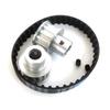 DIY Metal Synchronous Pulley Set with 78XL Belt for XL Timing Belt