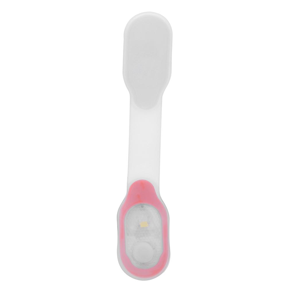 LED Clamp Light Silicone SMD Magnetic Safety Warning Lamp for Outdoor Campingred