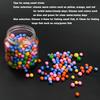 1Bottle Premium High Buoyancy Foam Fishing Beads, Multi-Color Pop Up Balls for European Carp Rig