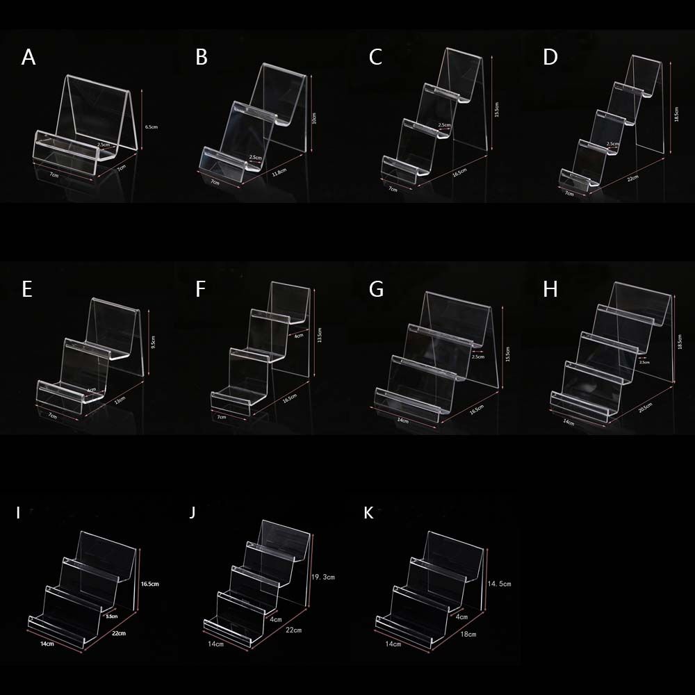 Acrylic Storage Holder Display Stand Keychain Stand Jewellery Holder Display Shelf Glasses Rack