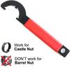 Nut Wrench with Non-Slip Handle Ergonomic Design High Hardness Corrosion Resistant Nut