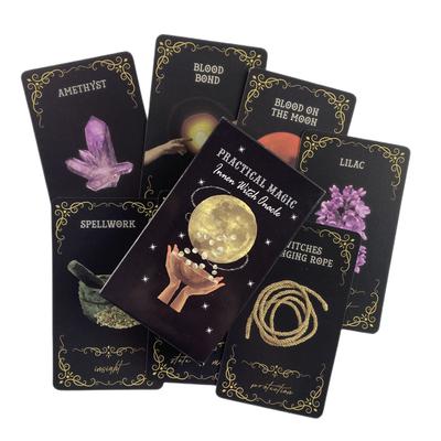Practical Magic Innen Witch Oracle Cards Divination Deck English Vision Edition Tarot Board Playing Game For Party