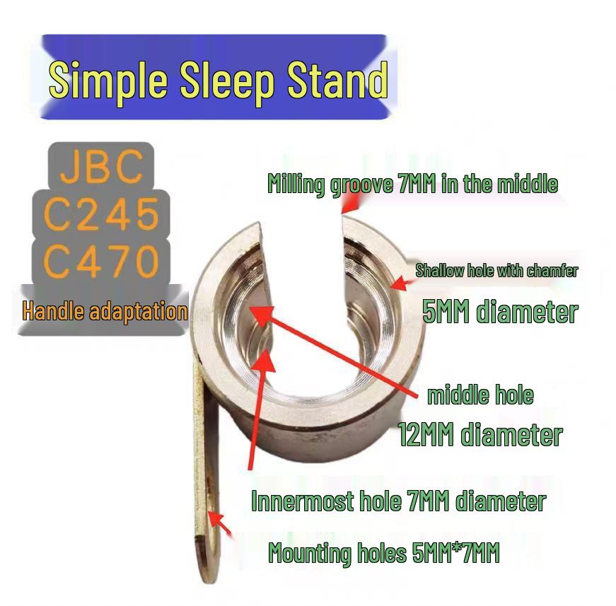 

All-Aluminum Soldering Station Universal Sleep Stand for c245, c210, c470