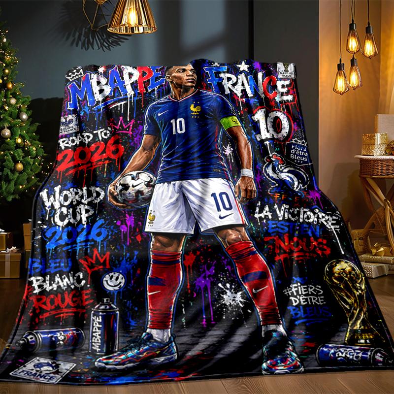 Mba-ppe's France Glory Blanket Lightweight Ideal Bedding Blanket Perfect for Travel, Camping, Living Rooms, Offices, Sofas, Fan Christmas gift