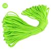 4mm 100meters Outdoor Hiking Polyester Paracord 7 Inner Strands Cores 550 Lbs Capacity Full Parachute Cord  Nylon Bag Packing