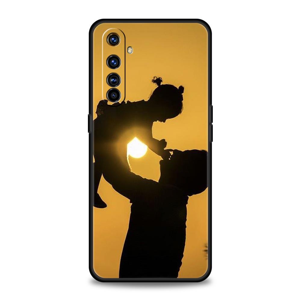 Fashion Super Mom Dad Phone Case For Realme 12 11 10 4G 9 8 5G 7 6 GT5 GT3 GT2 Pro Plus C21 C11 C25 C35 GT Neo 2 3 3T 5 Cover