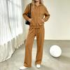 Women's Casual Hoodie Sweatpants 2 Piece Set with and Pockets Athletic Tracksuit