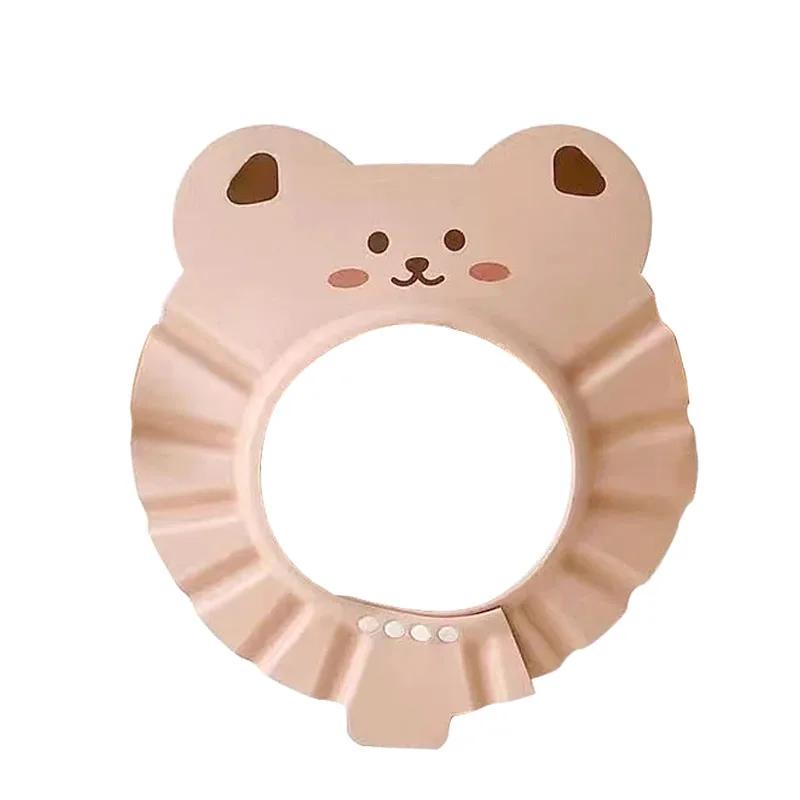 

Adjustable Baby Shampoo Cap Plush Hair Wash Hat For Kids Bathing Shower Ear Hair Hat For 0-6 Years Kids Head Cover Cap